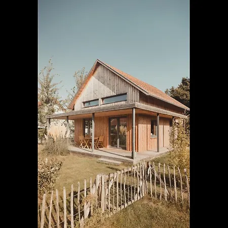펜션 Gemuetliches Holzhaus Am 바린